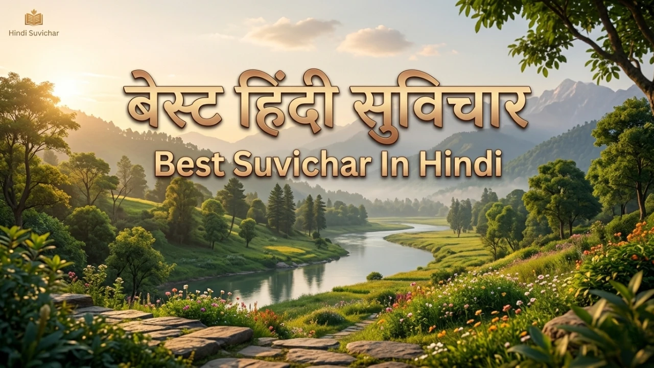 Suvichar In Hindi