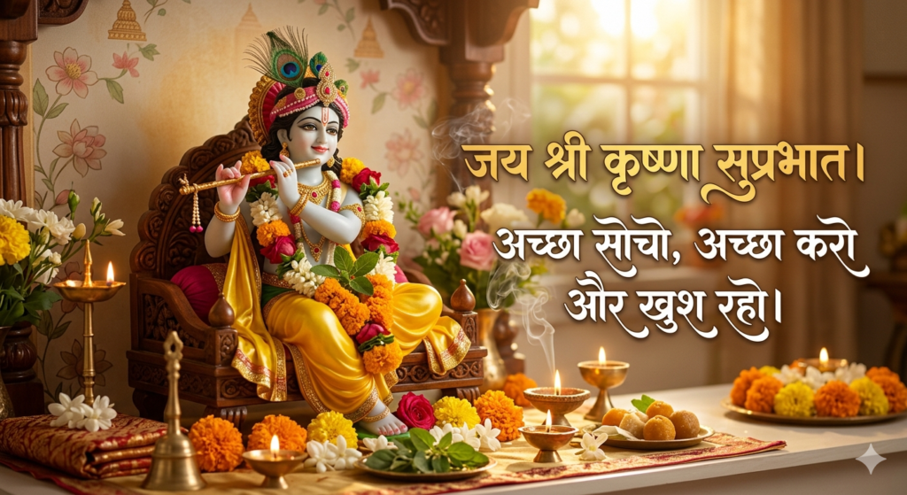 Krishna Devotional Morning Quote