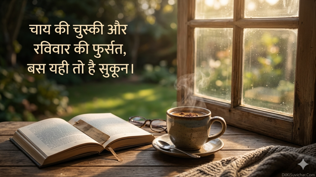 Sunday Good Morning Suvichar Images