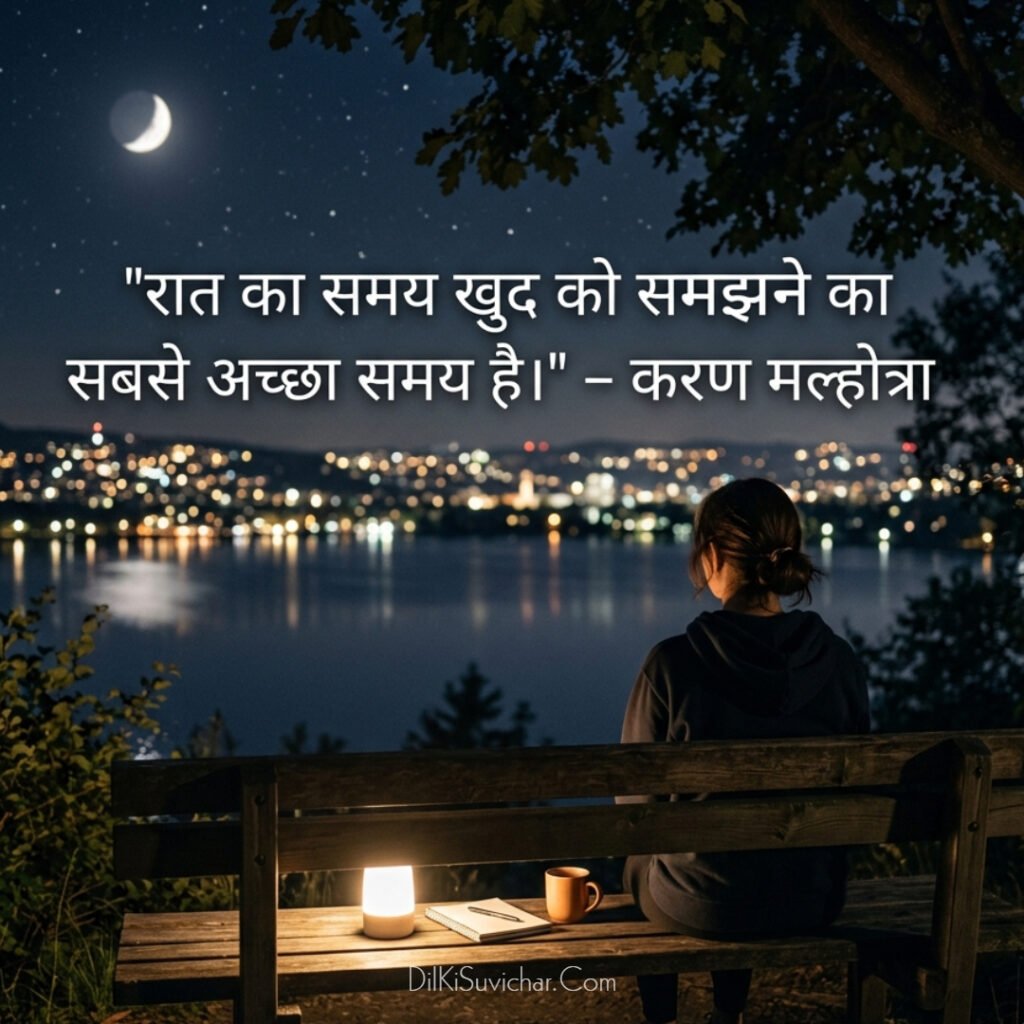 Sweet positive good night quotes for calm mind